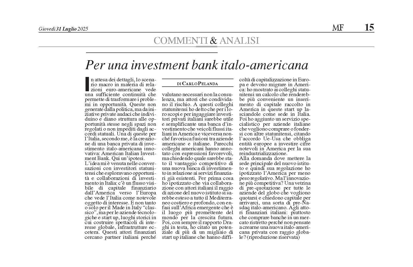 Articolo CP