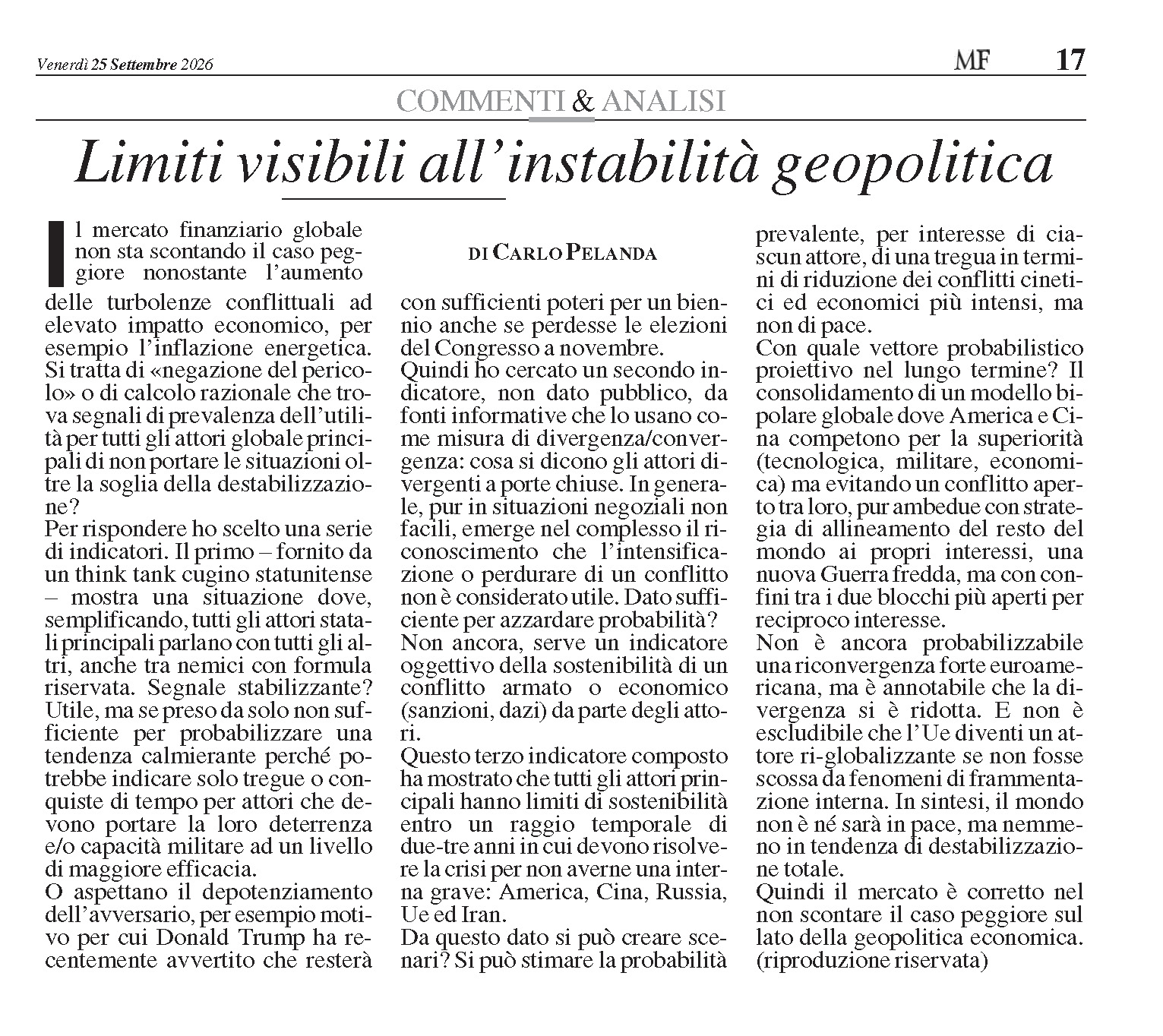 Articolo CP