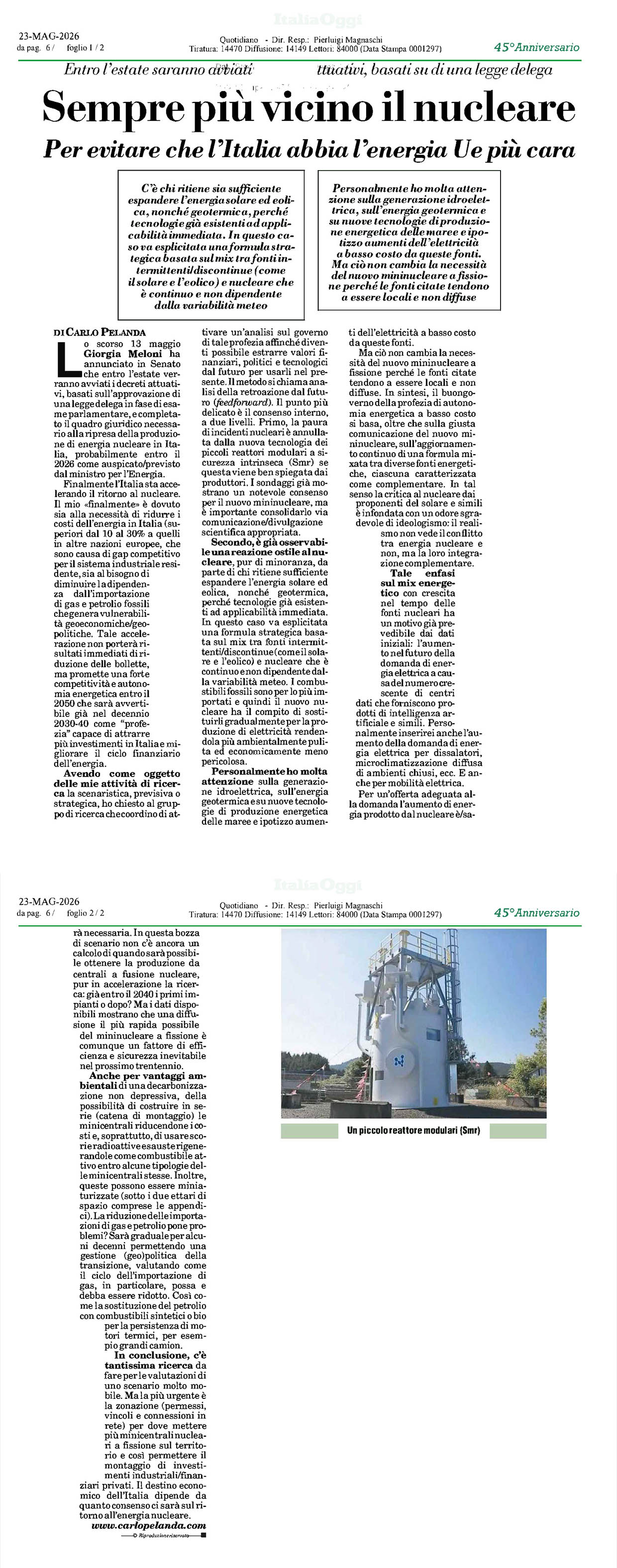 Articolo CP