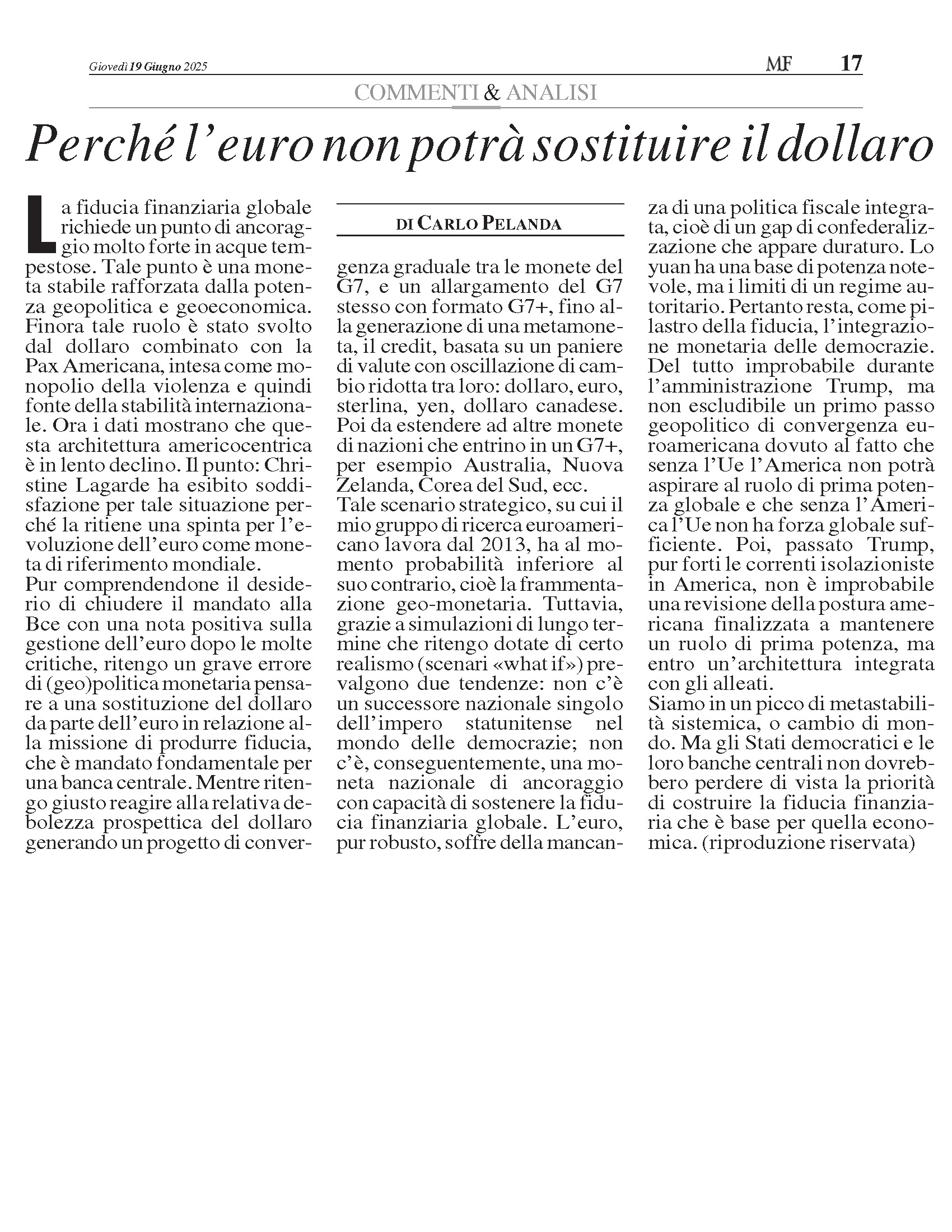 Articolo CP