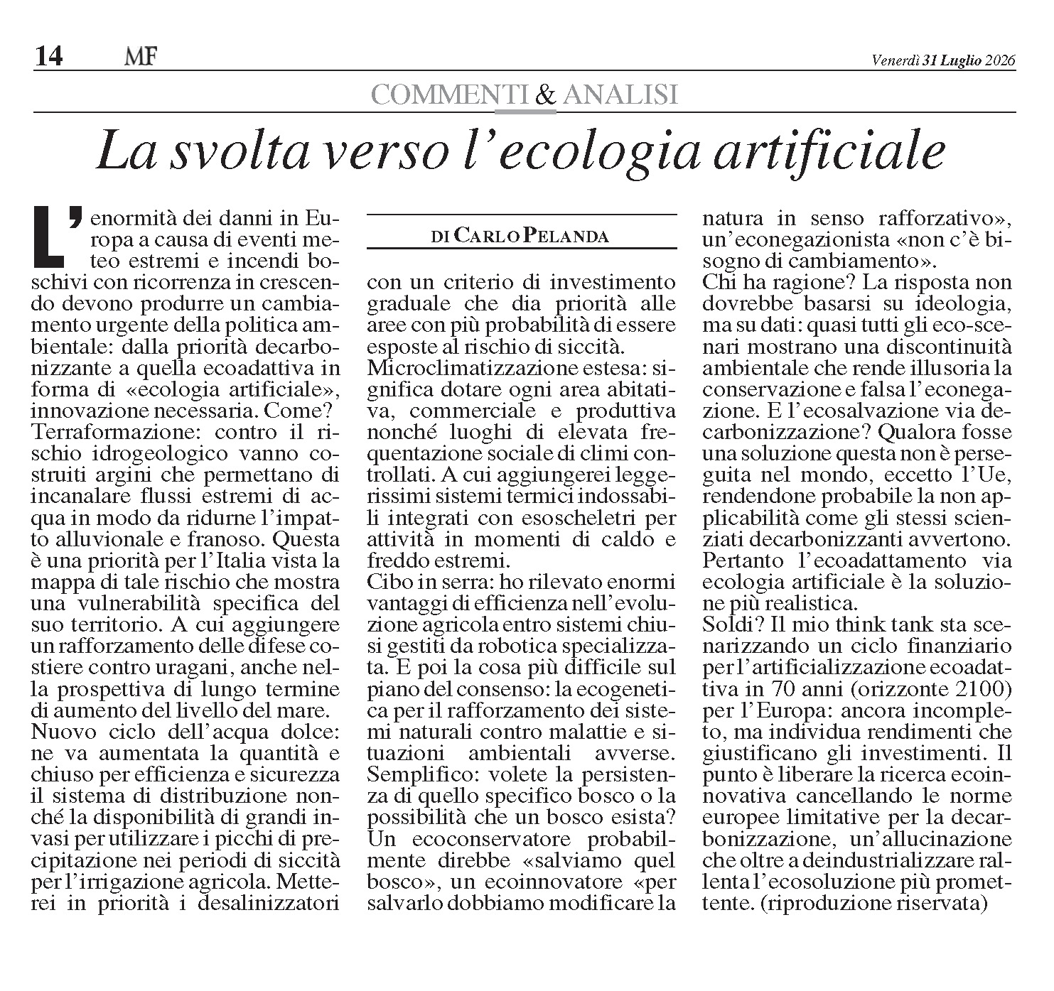 Articolo CP