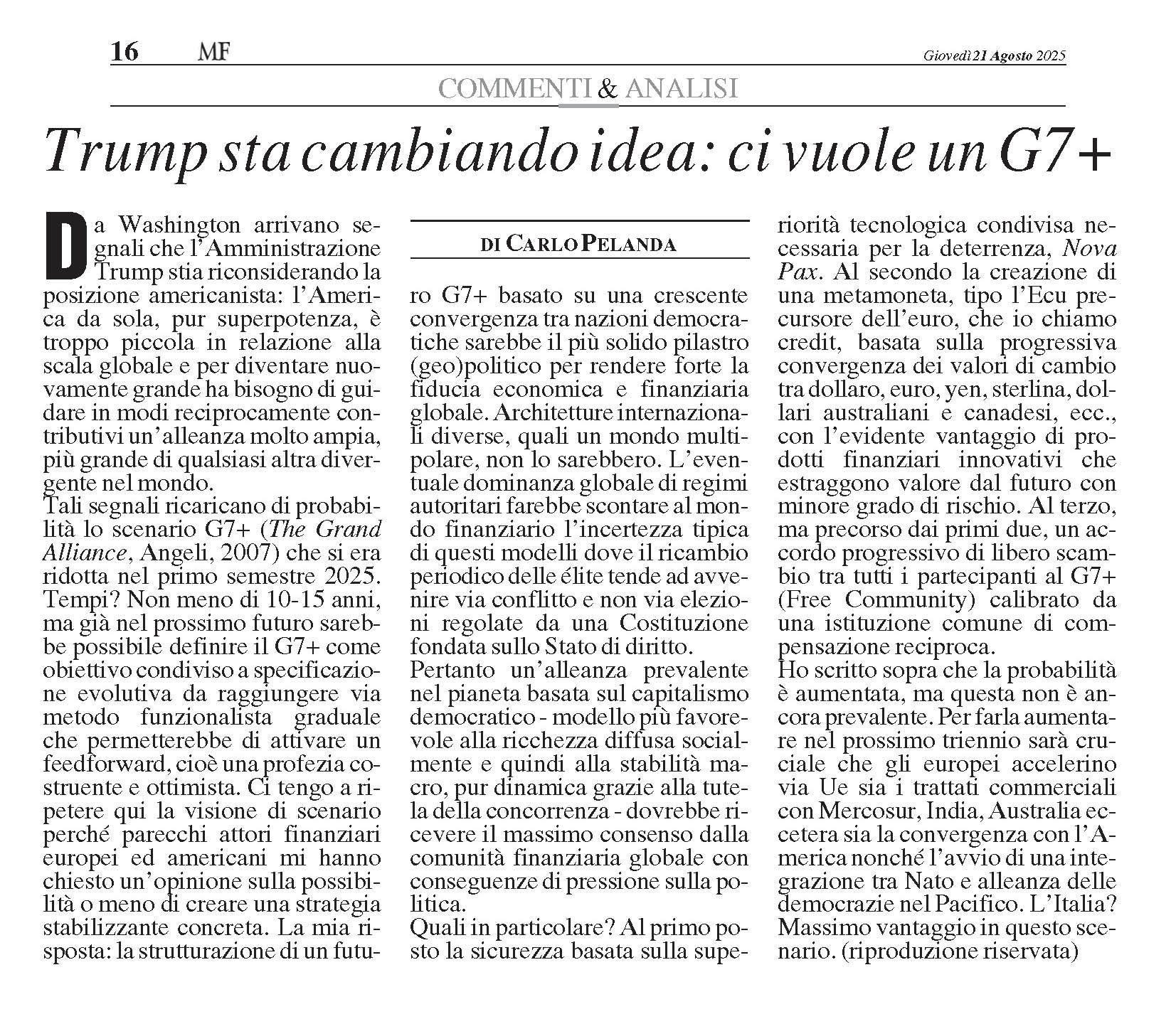 Articolo CP